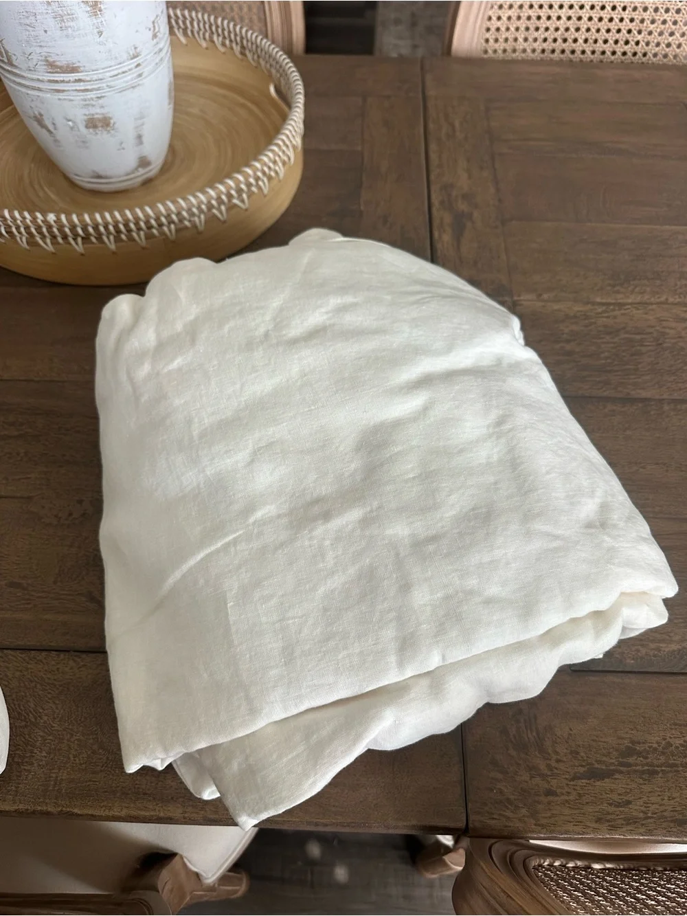 Quince European Linen Duvet Cover King